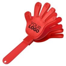 Klapper 'Hand', einfarbig Klapper 'Hand', einfarbig