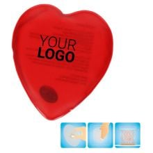 Gel-Wärmekissen 'Herz' in rot
