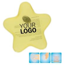 Gel-Wärmekissen 'Stern' in gelb