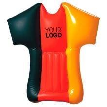 Aufblasbares Fan-Shirt 'Deutschland' in deutschland-farben Aufblasbares Fan-Shirt 'Deutschland' in deutschland-farben