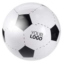 Wasserball 'Fußball', klein in weiß/schwarz