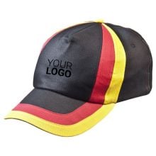 Cap 'Stripes' Deutschland in deutschland-farben Cap 'Stripes' Deutschland in deutschland-farben