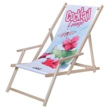 Liegestuhl 'Chillout Deluxe' in natur Liegestuhl 'Chillout Deluxe' in natur