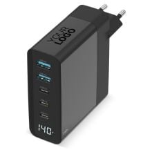 CH-1003 140W GaN Power Delivery Wall Charger in schwarz CH-1003 140W GaN Power Delivery Wall Charger in schwarz