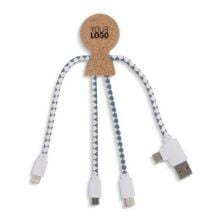 Xoopar Mr. Bio Cork Charging Cable in natur Xoopar Mr. Bio Cork Charging Cable in natur
