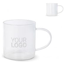 Kaffeeglas mit Griff Vardez 300 ml in transparent Kaffeeglas mit Griff Vardez 300 ml in transparent