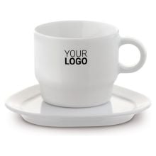 Tasse Dreieck Teller Satellite 180ml in weiss Tasse Dreieck Teller Satellite 180ml in weiss