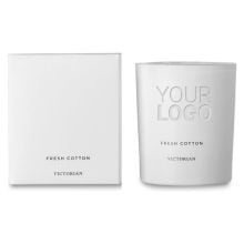 Victorian Frische Baumwollkerze in weiss Victorian Frische Baumwollkerze in weiss