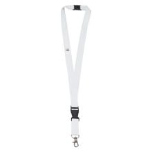 Polyester-Lanyard 20mm mit Schnalle und Haken Polyester-Lanyard 20mm mit Schnalle und Haken