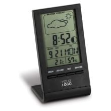 Elektronische Wetterstation Schwarz in schwarz Elektronische Wetterstation Schwarz in schwarz