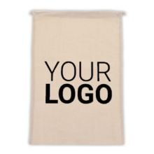 Zuziehbeutel OEKO-TEX® Baumwolle 140g/m² 30x45cm in ecru Zuziehbeutel OEKO-TEX® Baumwolle 140g/m² 30x45cm in ecru