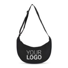 PU-beschichtete R-PET 600D Halbmond-Tragetasche PU-beschichtete R-PET 600D Halbmond-Tragetasche