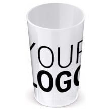 Ecologic-Becher PP 300ml in transparent Ecologic-Becher PP 300ml in transparent