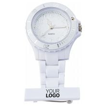Krankenschwester-Uhr aus Kunststoff Simone in weiß, Standardoption Krankenschwester-Uhr aus Kunststoff Simone in weiß, Standardoption