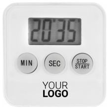 Küchenuhr aus Kunststoff Nalani in weiß, Standardoption Küchenuhr aus Kunststoff Nalani in weiß, Standardoption