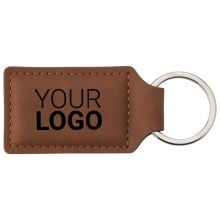 Schlüsselanhänger aus PU Vivienne in braun, Standardoption Schlüsselanhänger aus PU Vivienne in braun, Standardoption