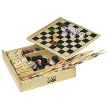 Spielset in Holzbox Cherie in braun, Standardoption Spielset in Holzbox Cherie in braun, Standardoption