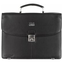 Charles Dickens Aktentasche aus Leder Shia in schwarz, Standardoption Charles Dickens Aktentasche aus Leder Shia in schwarz, Standardoption