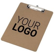 MDF-Klemmbrett Nimra in braun, Standardoption MDF-Klemmbrett Nimra in braun, Standardoption