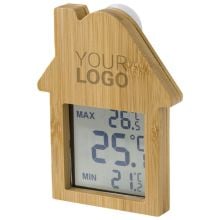 Bambus-Wetterstation Lane in braun, Standardoption Bambus-Wetterstation Lane in braun, Standardoption