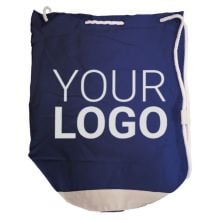 Seesack aus Baumwolle in blau Seesack aus Baumwolle in blau