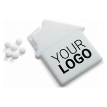 Pfefferminzspender, Haus in weiß Pfefferminzspender, Haus in weiß