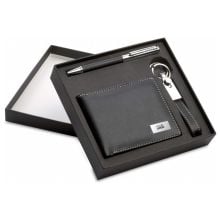 Set mit Geldbörse in schwarz Set mit Geldbörse in schwarz