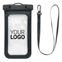 Wasserdichte Smartphone-Hülle in schwarz Wasserdichte Smartphone-Hülle in schwarz