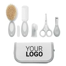 Baby-Pflegeset in weiß Baby-Pflegeset in weiß