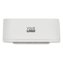 Wecker aus recyceltem ABS/RPET in weiß Wecker aus recyceltem ABS/RPET in weiß