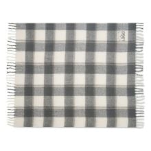 Karierte Mohair-Decke Karierte Mohair-Decke