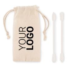 Wiederverwendbares Tupferset in beige Wiederverwendbares Tupferset in beige