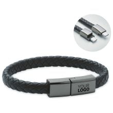 60W Flecht-Armband-Ladekabel in schwarz 60W Flecht-Armband-Ladekabel in schwarz