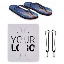 Sublimations-Zehensandalen in schwarz Sublimations-Zehensandalen in schwarz