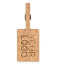 Gepäckanhänger Kork in beige Gepäckanhänger Kork in beige