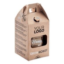 Wildblumenhonig-Set 50g in holz Wildblumenhonig-Set 50g in holz