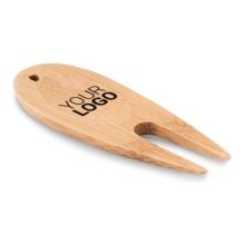 Golf-Pitchgabel Bambus in holz Golf-Pitchgabel Bambus in holz