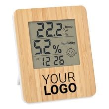 Wetterstation Bambus in holz Wetterstation Bambus in holz