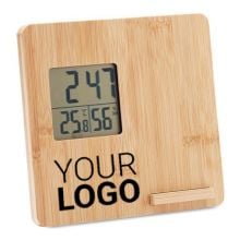 Tischuhr mit Ladestation in holz Tischuhr mit Ladestation in holz