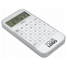 Taschenrechner in weiß Taschenrechner in weiß