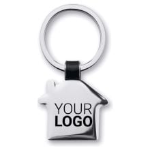 Schlüsselring Haus in schwarz Schlüsselring Haus in schwarz