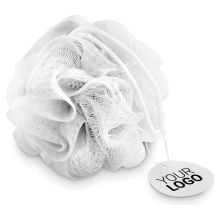 Duschschwamm in weiß Duschschwamm in weiß