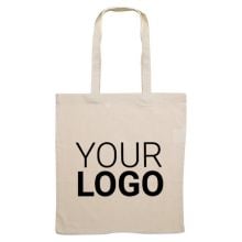 Shopping Bag Cotton 140g/m² in beige Shopping Bag Cotton 140g/m² in beige