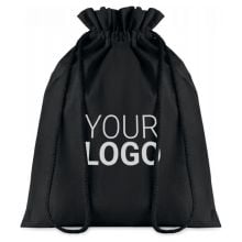 Beutel mit Kordelzug M in schwarz Beutel mit Kordelzug M in schwarz