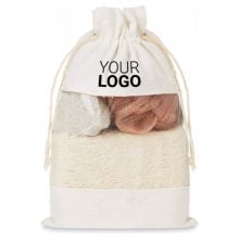 Bade-Set in beige Bade-Set in beige