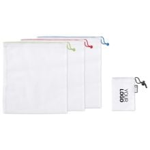 Obst/Gemüsenetze 3teilig in weiĆ Obst/Gemüsenetze 3teilig in weiĆ