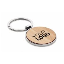 Schlüsselring Bambus, rund in holz Schlüsselring Bambus, rund in holz