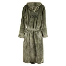 VINGA Louis Luxus Plüsch GRS rPET Bademantel Größe S/M VINGA Louis Luxus Plüsch GRS rPET Bademantel Größe S/M