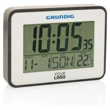 Grundig Thermometer, Wecker und Kalender in weiß Grundig Thermometer, Wecker und Kalender in weiß