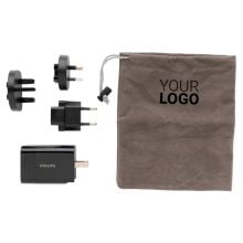 Philips Ultra Fast PD Travel-Charger in schwarz Philips Ultra Fast PD Travel-Charger in schwarz